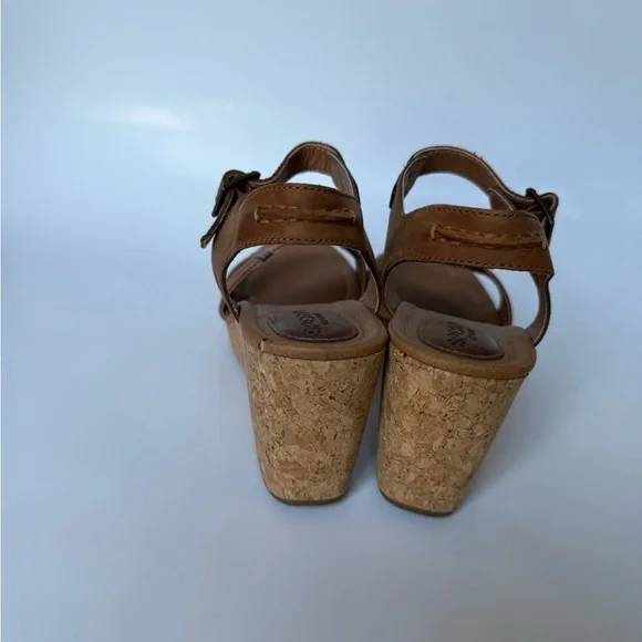 Sperry Dawn Echo wedge sandal Brown 9.5 - Picture 8 of 11